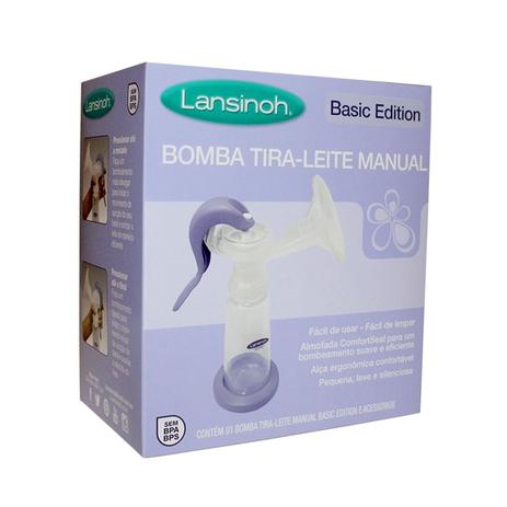 Bomba Tira Leite Manual Basic Edition - Lansinoh Menor preço em Bomba Tira Leite Manual Basic Edition - Lansinoh