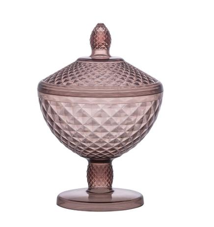 Bomboniere baleiro luxxor acrilico violeta com tampa - Paramount Menor preço em Bomboniere baleiro luxxor acrilico violeta com tampa - Paramount