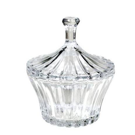 Bomboniere decorativa de vidro 15 cm - Goldenhome é boa?