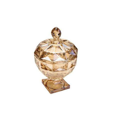 Bomboniere em cristal Wolff Adamant 11,5x14cm ambar é boa?