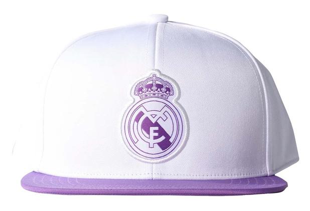 Boné Aba Reta Real Madrid adidas Branco - Snapback Menor preço em Boné Aba Reta Real Madrid adidas Branco - Snapback