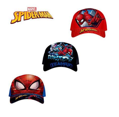 Boné com aba curva infantil - spider-man - Etihome é boa?