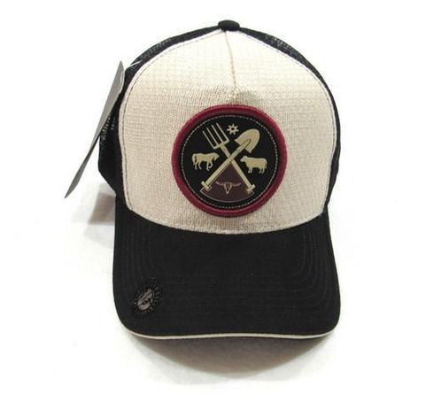 Boné De Cavalgada Aba Curvada De Tela Fechamento Snapback Preto Com Bege  Luxo - Couros Allas - Boné - Magazine Luiza