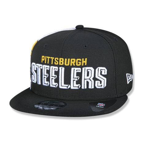 Boné New Era Pittsburgh Steelers 950 Draft Font Aba Reta - Boné Esportivo -  Magazine Luiza