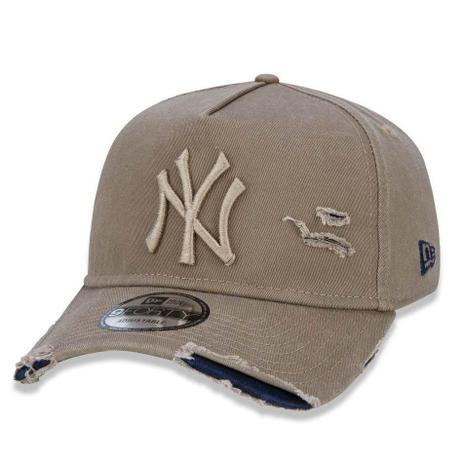Boné New York Yankees 940 Damage Destroyed Marrom - New Era - Boné  Esportivo - Magazine Luiza