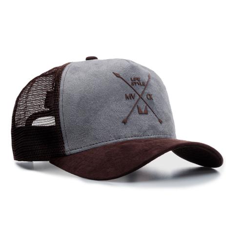 Boné Trucker Feminino ROXY Rosa Envelhecido com Listras - Villa Surf Skate
