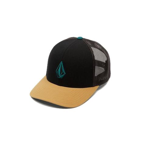 Boné Volcom Aba Curva Full Stone Preto/Caqui - Boné Esportivo - Magazine  Luiza