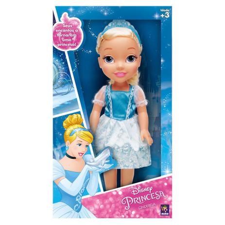 Boneca 30 Cm - Disney - Minha Primeira Princesa Real - Disney - Princesas - Cinderela - Mimo Menor preço em Boneca 30 Cm - Disney - Minha Primeira Princesa Real - Disney - Princesas - Cinderela - Mimo