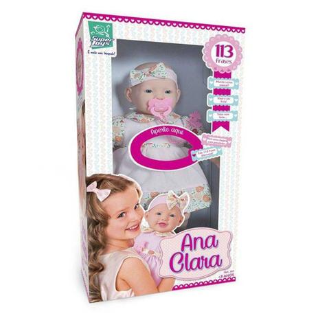 Boneca Ana Clara 113 Frases Super Toys é boa?