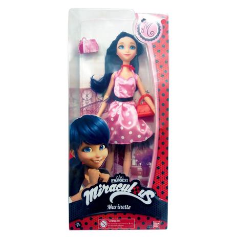 Boneca Articulada 26 Cm - Miraculous - Marinette de Vestido - Sunny Menor preço em Boneca Articulada 26 Cm - Miraculous - Marinette de Vestido - Sunny