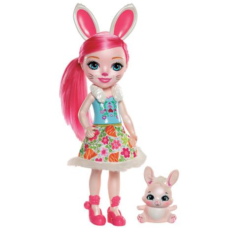 Boneca Articulada - 30 Cm - Enchantimals - Bree Bunny - Mattel é boa?