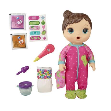 Boneca Baby Alive - Aprendendo a Cuidar - Morena - Dinossauro - E6942 - Hasbro Menor preço em Boneca Baby Alive - Aprendendo a Cuidar - Morena - Dinossauro - E6942 - Hasbro