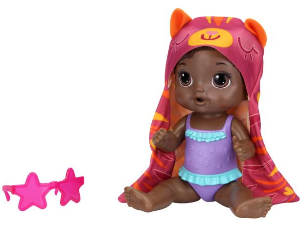 Boneca Baby Alive Bebê Dia de Sol Negra - com Acessórios Hasbro Menor preço em Boneca Baby Alive Bebê Dia de Sol Negra - com Acessórios Hasbro