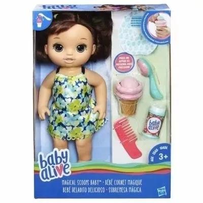 Boneca Baby Alive  Sobremesa Mágica Hasbro C1089 Morena é boa?