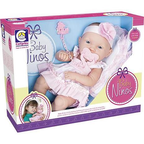 Boneca Baby Ninos 2032 - Cotiplás Menor preço em Boneca Baby Ninos 2032 - Cotiplás