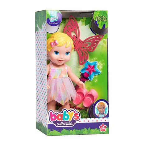 Boneca Babys Collection Fada Loira Super Toys Menor preço em Boneca Babys Collection Fada Loira Super Toys
