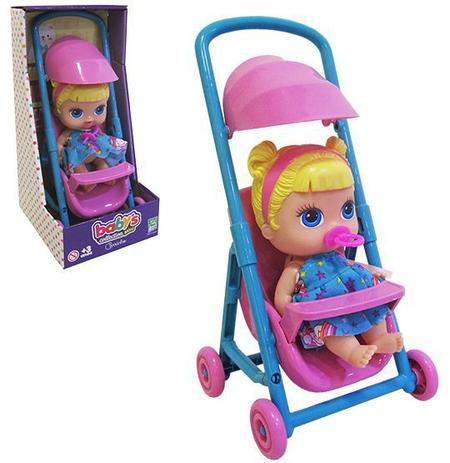 Boneca babys collection mini com carrinho na caixa - Super Toys Menor preço em Boneca babys collection mini com carrinho na caixa - Super Toys