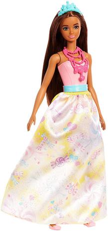Boneca Barbie - Barbie Dreamtopia - Princesas - Morena - Mattel Menor preço em Boneca Barbie - Barbie Dreamtopia - Princesas - Morena - Mattel