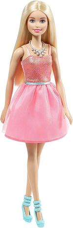 Boneca Barbie - Básica Glitz - Vestido Rosa e Cinto Azul - Mattel Menor preço em Boneca Barbie - Básica Glitz - Vestido Rosa e Cinto Azul - Mattel