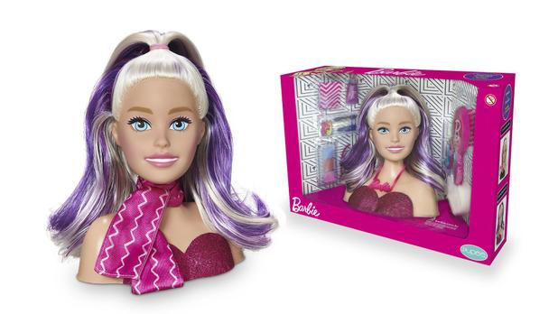 Boneca barbie busto maquiagem styling faces - pupee Menor preço em Boneca barbie busto maquiagem styling faces - pupee