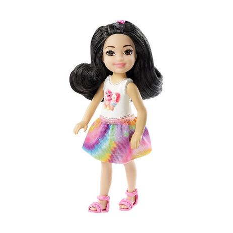 Boneca Barbie Club Chelsea - Cabelo Preto - Mattel Menor preço em Boneca Barbie Club Chelsea - Cabelo Preto - Mattel