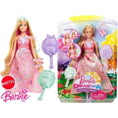 Boneca Barbie Dreamtopia Cabelos Coloridos - Mattel é boa?