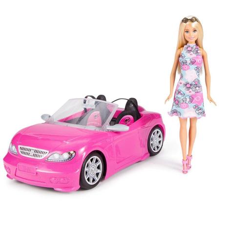 Boneca Barbie e Veículo - Estate - Carro Conversível com Boneca - Mattel Menor preço em Boneca Barbie e Veículo - Estate - Carro Conversível com Boneca - Mattel