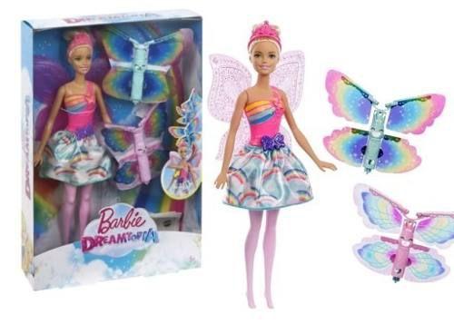 Boneca Barbie Fada Asas Voadoras Dreamtopia Frb08 Mattel Menor preço em Boneca Barbie Fada Asas Voadoras Dreamtopia Frb08 Mattel