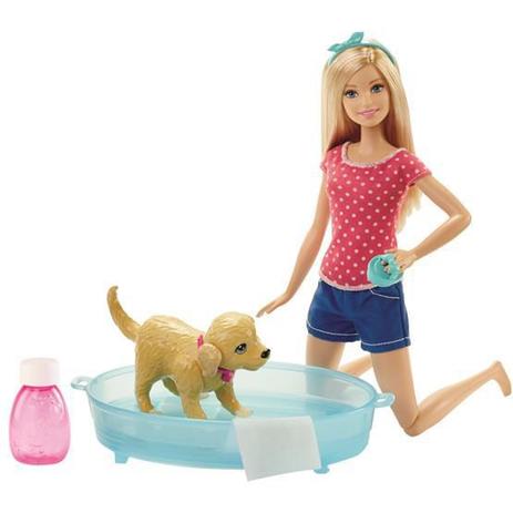 Boneca barbie família cachorrinhos no banho dgy83 - Mattel Menor preço em Boneca barbie família cachorrinhos no banho dgy83 - Mattel