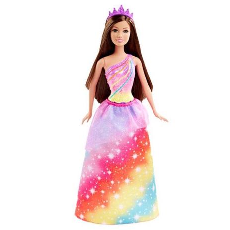 Boneca Barbie Fantasia Princesa Reino Mágico Arco-Íris - DHM49 - Mattel Menor preço em Boneca Barbie Fantasia Princesa Reino Mágico Arco-Íris - DHM49 - Mattel