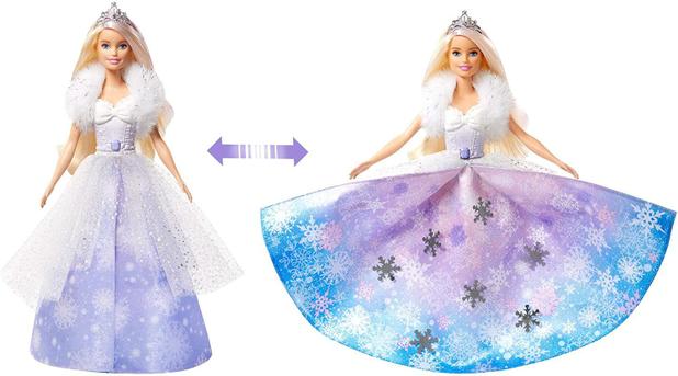 boneca barbie vestido brilhante