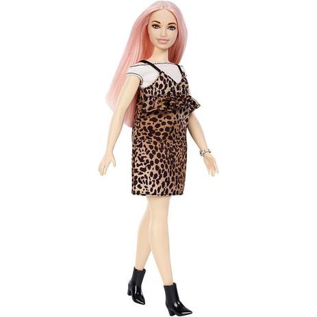 Boneca Barbie Fashionistas N109 Curvy with Pink Hair - FBR37 - Mattel Menor preço em Boneca Barbie Fashionistas N109 Curvy with Pink Hair - FBR37 - Mattel