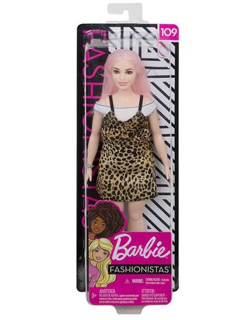 Boneca Barbie Fashionistas N109 FXL49/FBR37 - Mattel Menor preço em Boneca Barbie Fashionistas N109 FXL49/FBR37 - Mattel