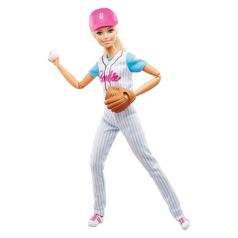 Boneca Barbie - Feita para Mexer - Esportista - Jogadora de Baseball - Mattel é boa?