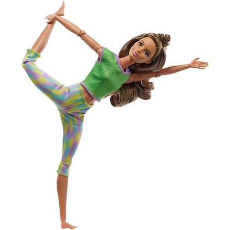 Boneca Barbie Feita Para Mexer Morena - Mattel Menor preço em Boneca Barbie Feita Para Mexer Morena - Mattel