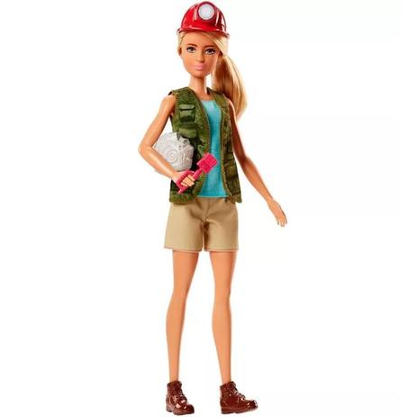Boneca Barbie Profissões Paleontóloga - DVF50 - Mattel Menor preço em Boneca Barbie Profissões Paleontóloga - DVF50 - Mattel