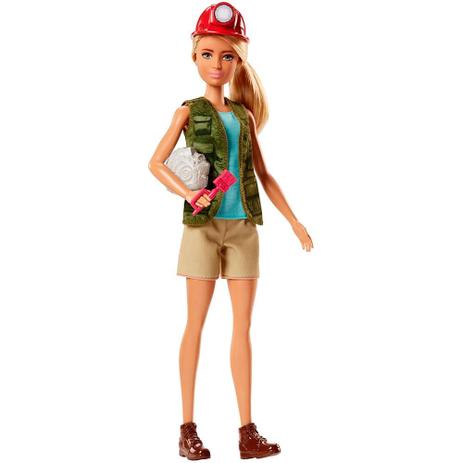 Boneca Barbie - Profissões - Paleontóloga - Mattel Menor preço em Boneca Barbie - Profissões - Paleontóloga - Mattel