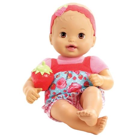 Boneca bebê - little mommy - recem nascido - roupinha moranguinho - mattel unica é boa?