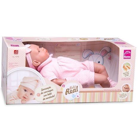 Boneca - Bebe Real - Roma Jensen Menor preço em Boneca - Bebe Real - Roma Jensen