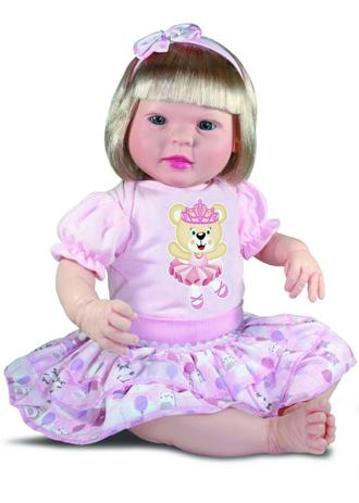 Boneca Bebe Reborn Diandra Cegonha Reborn Dolls 50cm Bonecas Magazine Luiza
