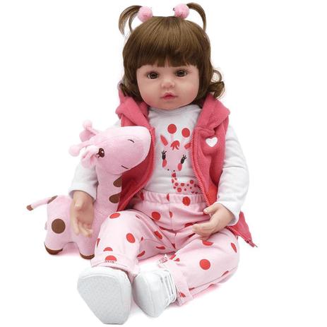 7896771607011 npk doll boneca reborn Bebê Reborn Menino 47 Cm Silicone em  Promoção na Americanas