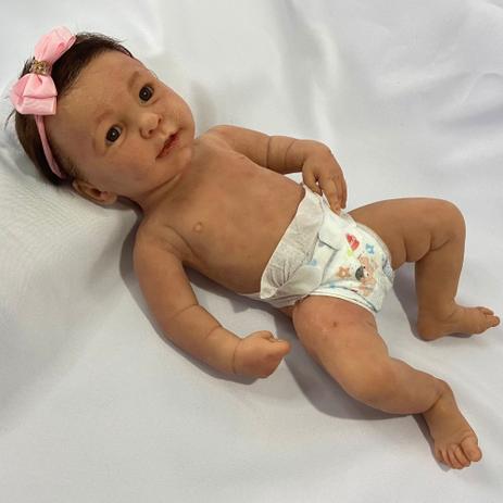 Boneca Bebe Reborn Milla Alana Babys Boneca Reborn Magazine Luiza
