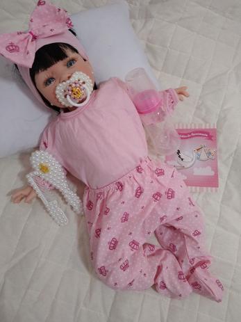 Boneca bebe reborn Princesa Rosa - Sid Nyl Menor preço em Boneca bebe reborn Princesa Rosa - Sid Nyl