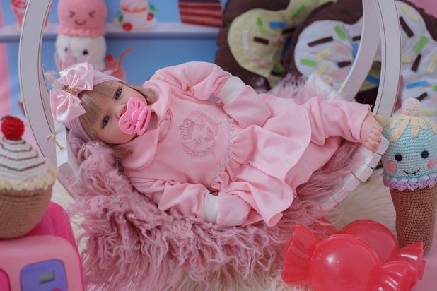 Boneca Bebe Reborn Real Menina Princesa Loira Linda Rosa - Sonho De Criança Menor preço em Boneca Bebe Reborn Real Menina Princesa Loira Linda Rosa - Sonho De Criança