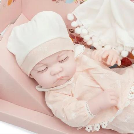 Boneca Bebe Reborn Recem Nascida Menina Realista Soneca Bonecas Magazine Luiza