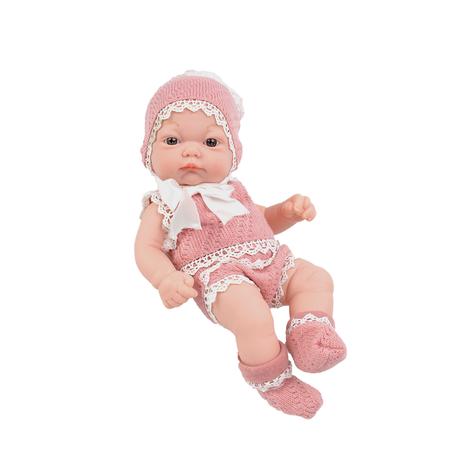 Boneca Bebê Reborn - Menina - Rosa - 39 cm - Brink Model -  superlegalbrinquedos