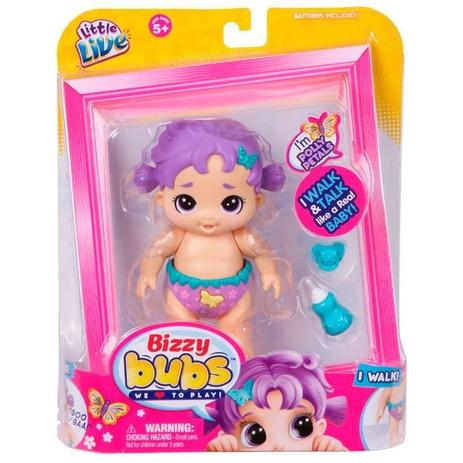 Boneca Bizzy Bubs Rosinha - DTC Menor preço em Boneca Bizzy Bubs Rosinha - DTC