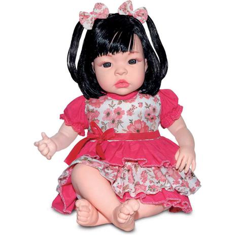Boneca com Mecanismo BABY KISS Morena - Sid-nyl Menor preço em Boneca com Mecanismo BABY KISS Morena - Sid-nyl