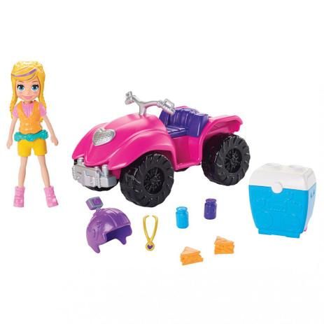 Boneca com Quadriciclo - Polly Pocket - Roupas e Acessórios - Mattel Menor preço em Boneca com Quadriciclo - Polly Pocket - Roupas e Acessórios - Mattel