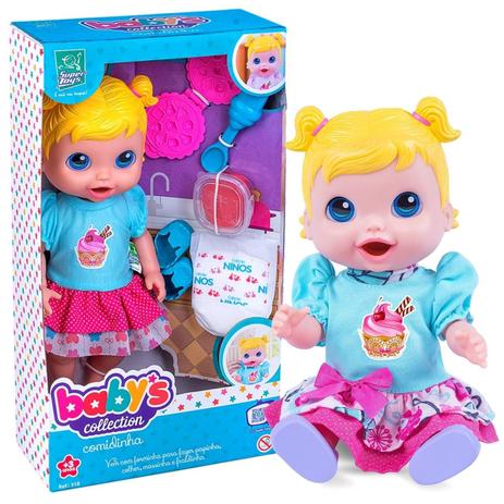 Boneca Comidinha Come E Faz Cocozinho - Super toys - Supertoys é boa?